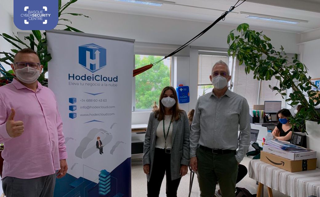 HodeiCloud recibe la visita del Basque Cybersecurity Centre